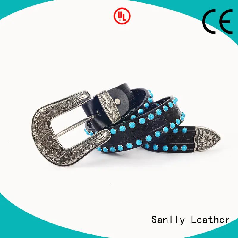 Sanlly high-quality canvas belt womens factory