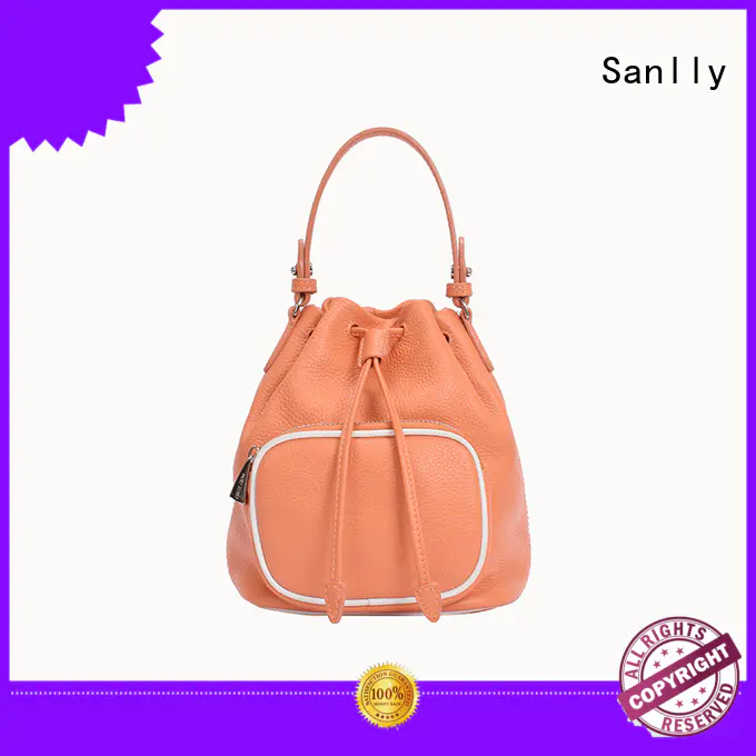 casual best leather tote bags leather for girls Sanlly
