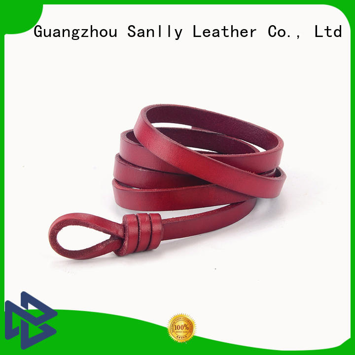 Sanlly leather cute belts for women OEM