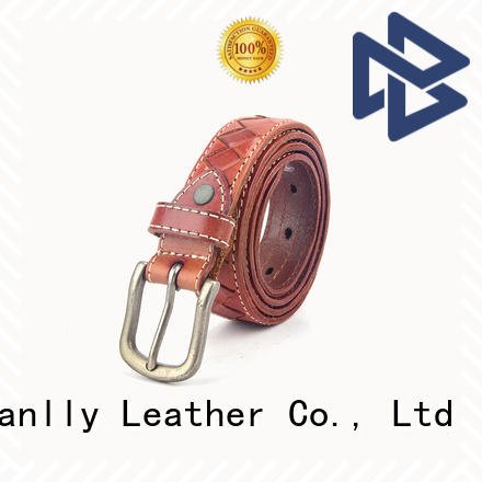 Sanlly design formal belt factory for modern men