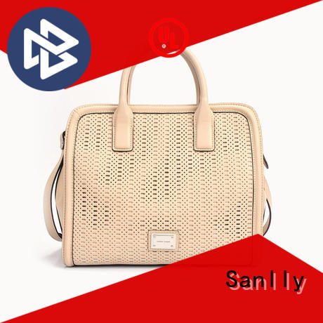 Sanlly High-quality leather bag price factory