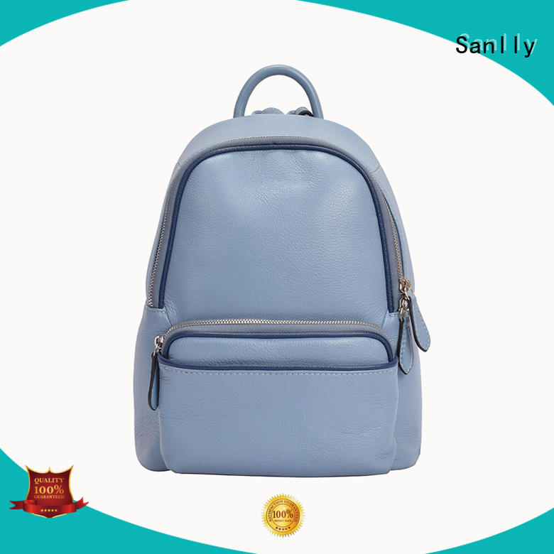 Sanlly at discount best leather backpack womens for wholesale for shopping
