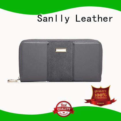 Sanlly pebble soft leather wallet womens supplier for modern women