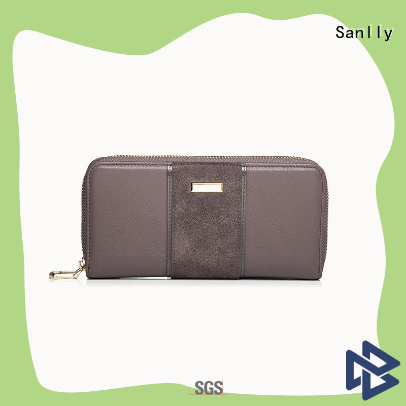 Sanlly womens girls leather wallet for wholesale for girls