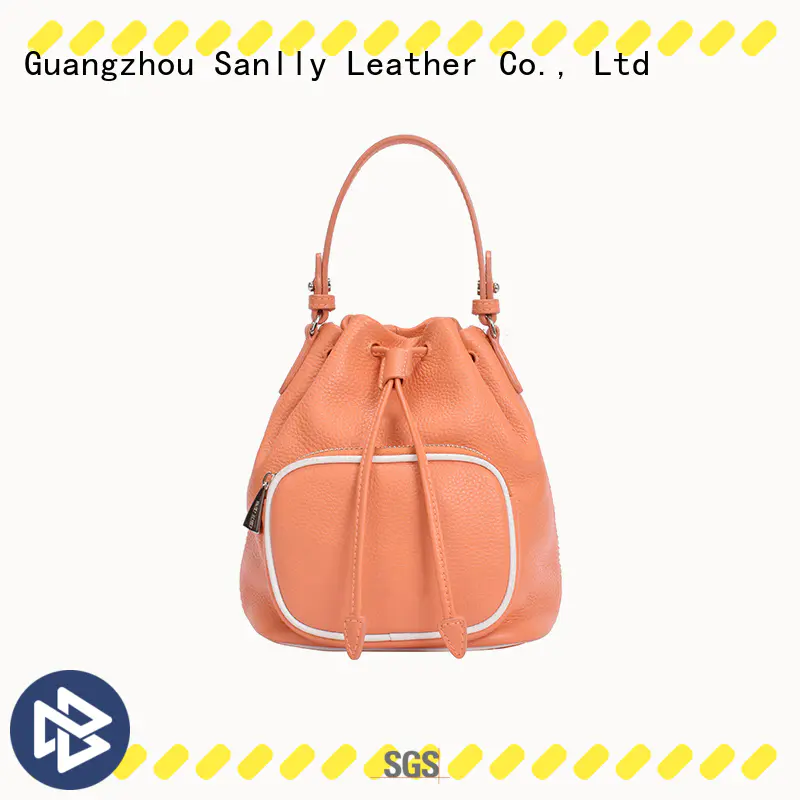 casual womens leather tote bag customization for shopping Sanlly