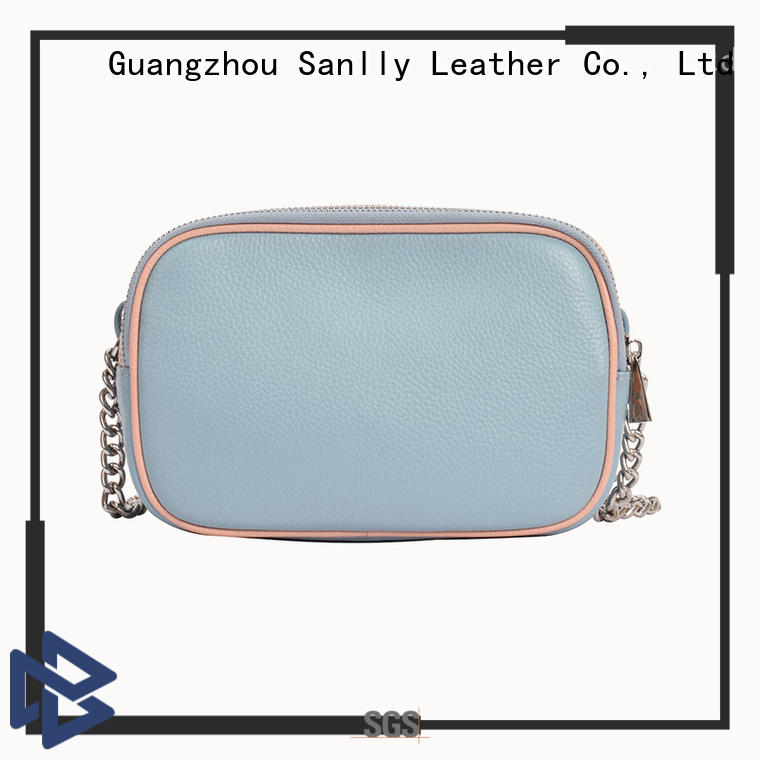 High-quality ladies leather shoulder bags sale leather bulk production for shopping