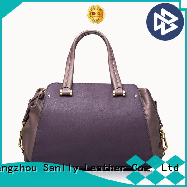 Sanlly business ladies black leather bag buy now for modern women