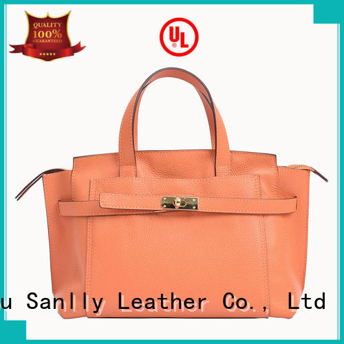 durable medium leather purse metal for wholesale for modern women