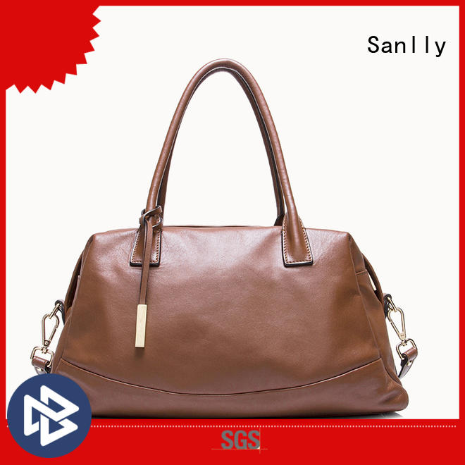 Sanlly customized womens leather tote handbags supplier for women