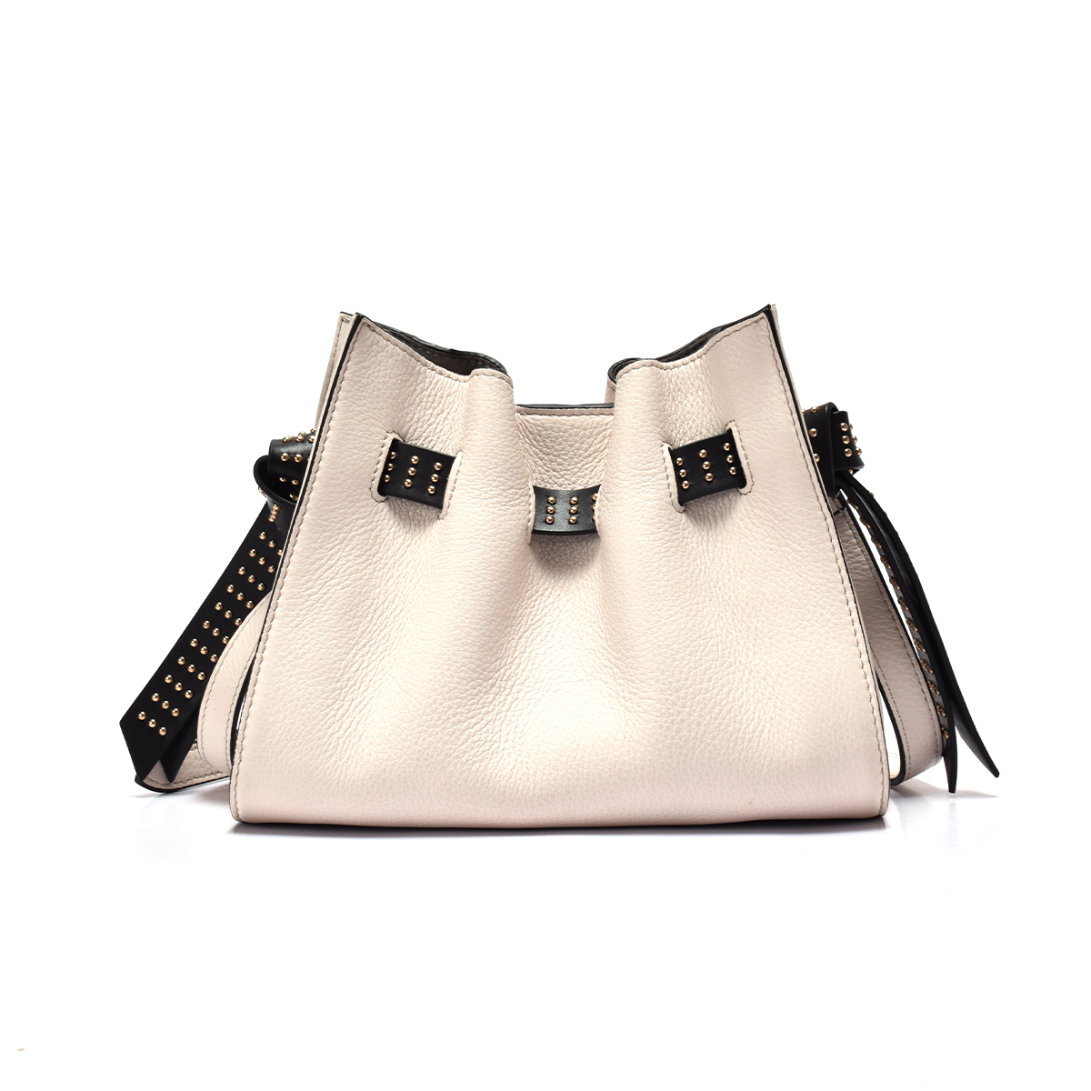Sanlly classic black leather shoulder handbag manufacturers for girls-2