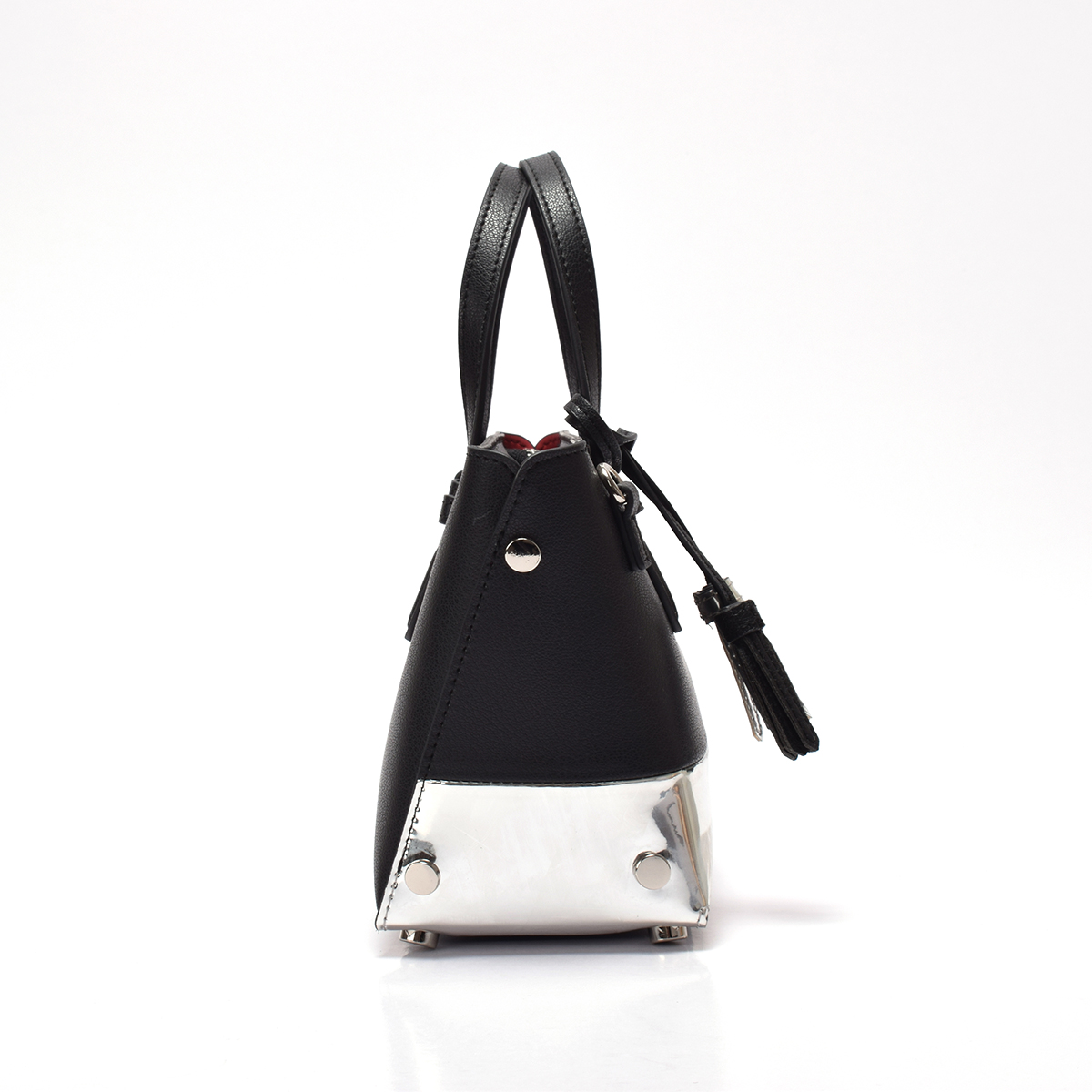 Best small black leather handbag customized factory for women-1