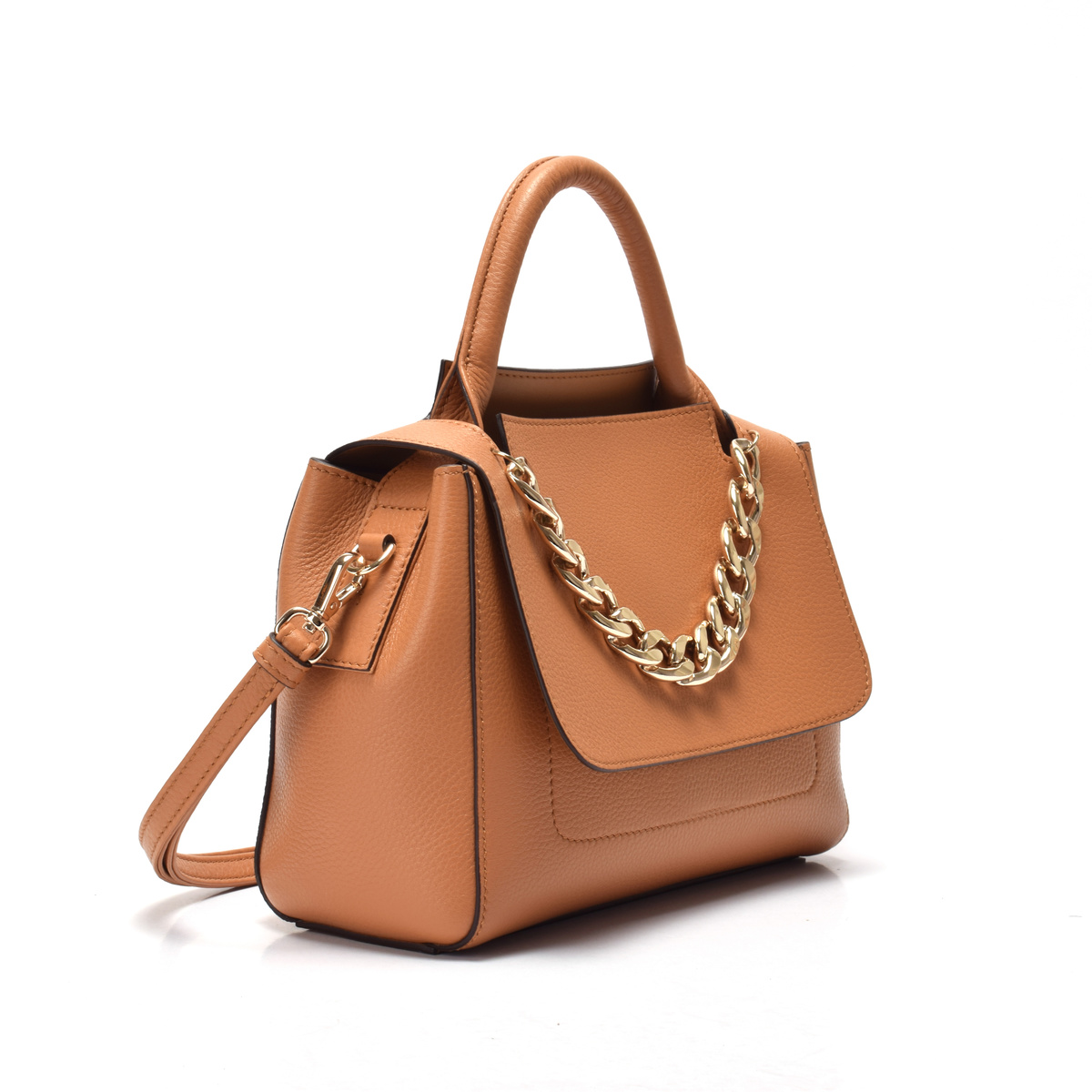 latest leather travel shoulder bag classic bulk production for women-2