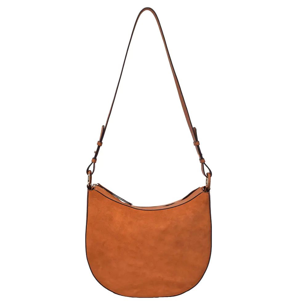 Leather crossbody for ladies shoulder handbag in genuine leather