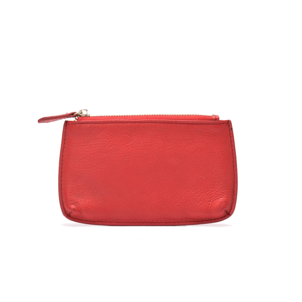 Ladies purse with zipper leather wallet for ladies leather purse top quality leahter purse red purse