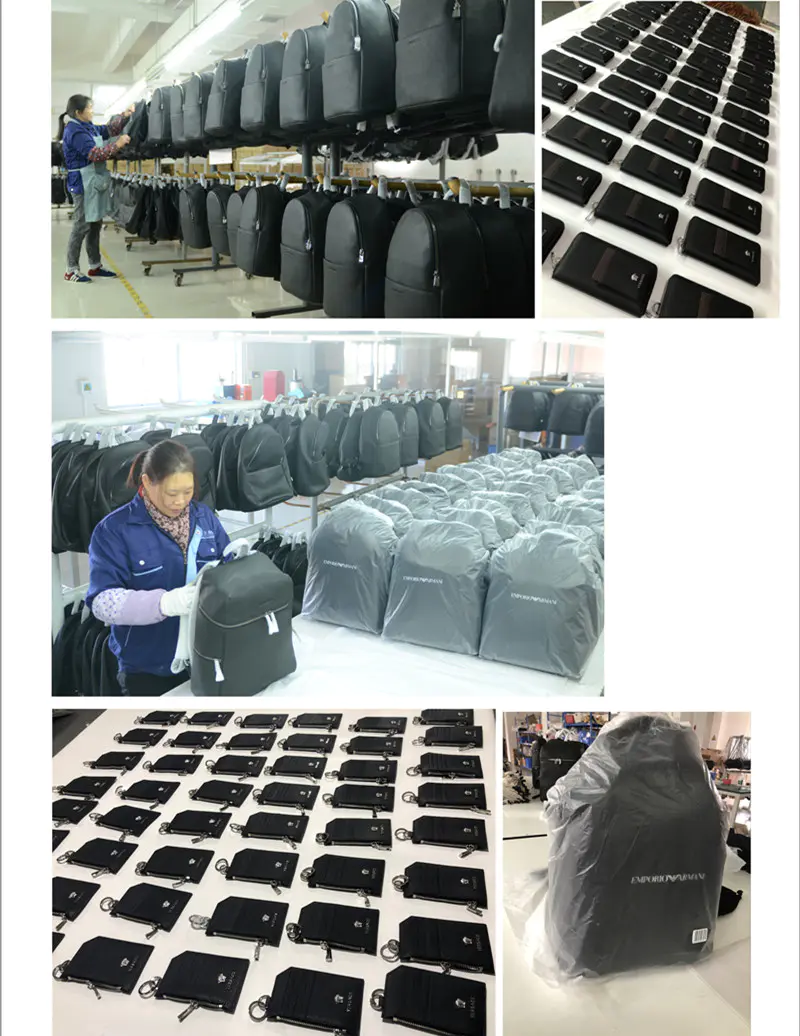 Busy season ! Factory is rushing to catching up those goods for customers        OEM  women's handbag factories